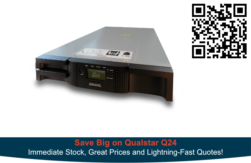 Qualstar Q24 LTO tape library